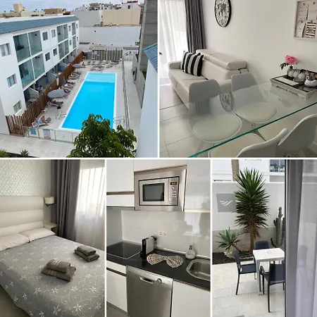 Appartamento Corralejo Bristol terrace Apartment con giardino privato esterno *